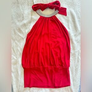 Red Hot Halter Top